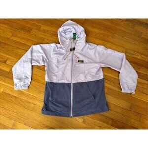 LL Bean Mountain Classic Womne's Full Zip Hooded Jacket Supplex Size M Reg